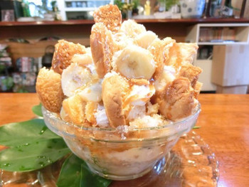 「いちょうの木」料理 1220923 キャラメルバナナパイ 800円