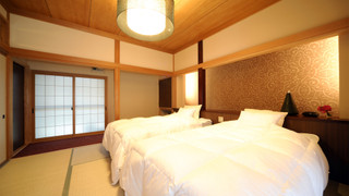 【離れ・竹の荘】12.5畳＜天然温泉内風呂＞ [和洋室] [禁煙]