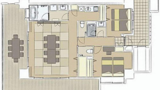 コーナーテラスルーム 定員1-4名