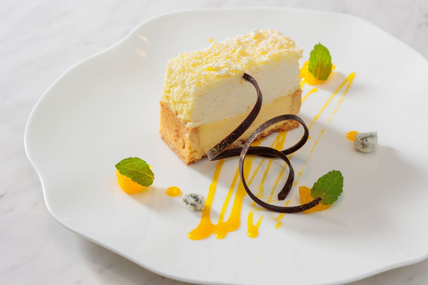 「ティー&カクテルラウンジ「ファウンテン」」 料理 224752346 ケーキセット