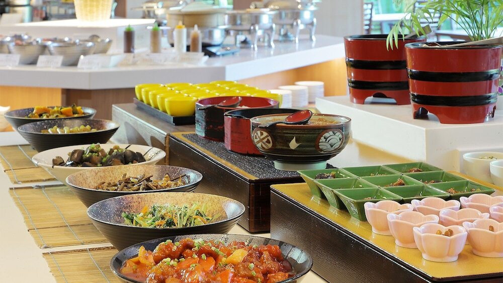 朝食ビュッフェ