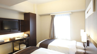 （禁煙）コージーツインルーム（15.7㎡）ベッド幅100㎝ ×2、素泊まり