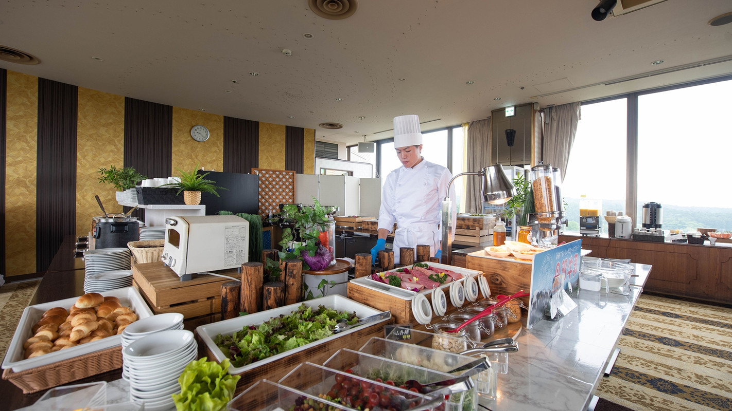 朝食会場①御殿場高原ホテル