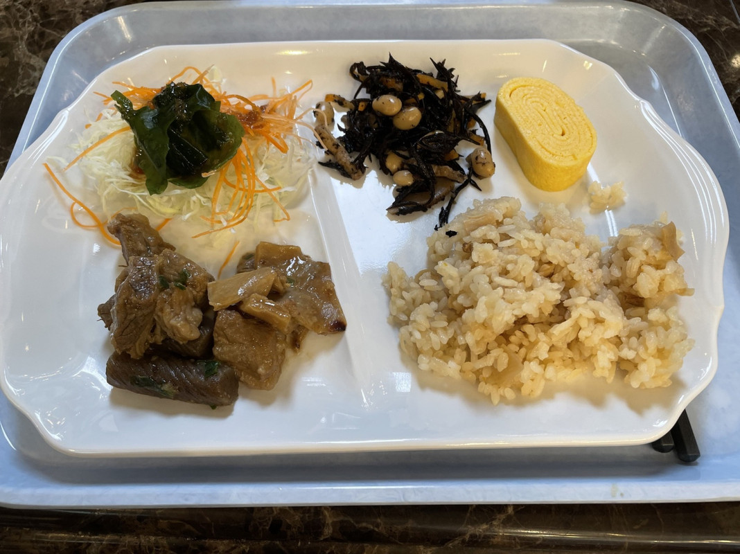 和食が食べれて満足