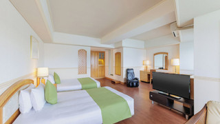 【最上階オーシャンビュー】デラックスツイン（禁煙）