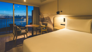 エグゼクティブ ルーム キングベッド 1 台 オーシャンビュー