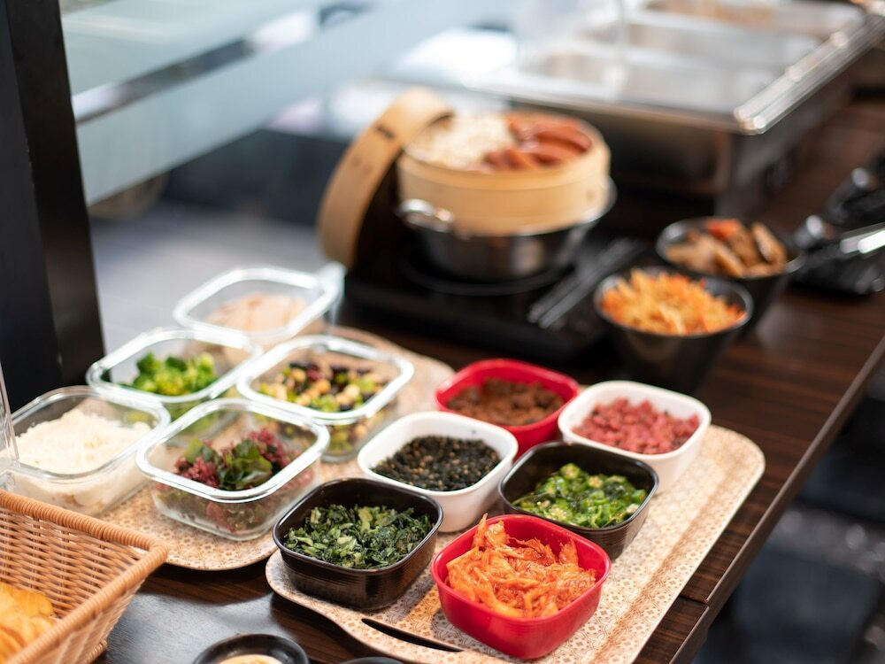 朝食ビュッフェ