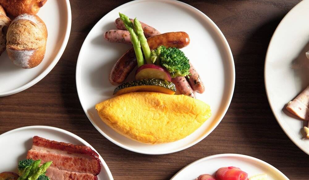 朝食一例　オムレツ / 1