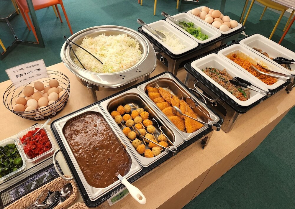 朝食ビュッフェ