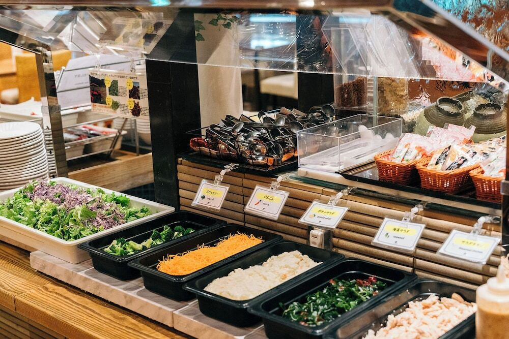 朝食ビュッフェ