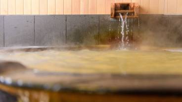 源泉かけ流しの客室風呂 / 1