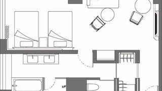シーニック コーナー キング キングベッド 1 台 禁煙