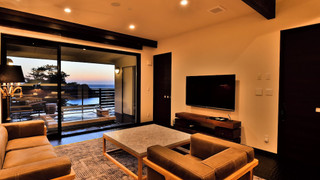 [玻璃] 温泉露天風呂付客室 夕日百選の堂ヶ島と駿河湾を一望 禁煙