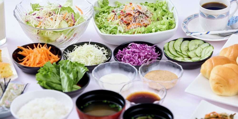 朝食ビュッフェ