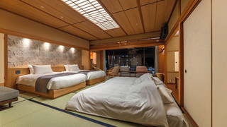 和室　デラックスルーム　露天風呂付 B