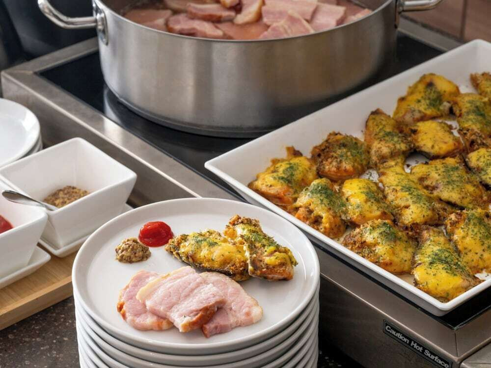 朝食ビュッフェ