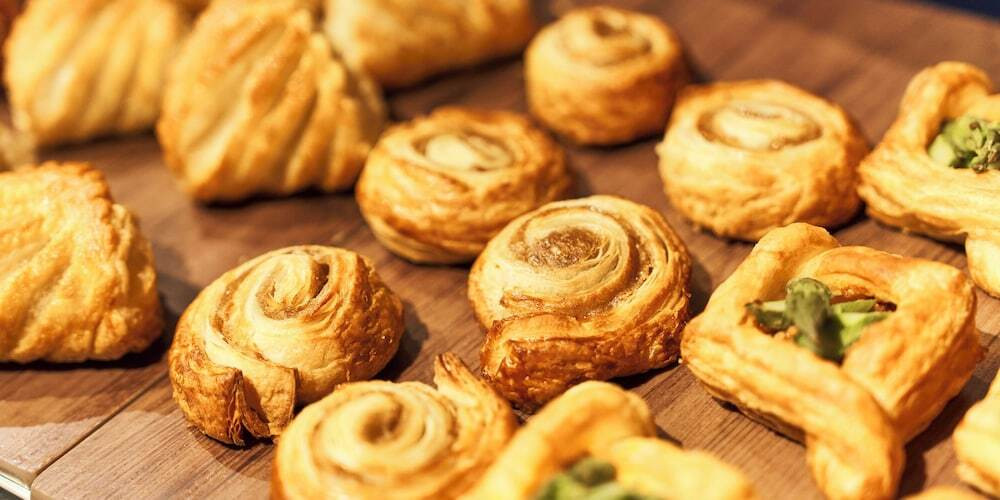 朝食ビュッフェ