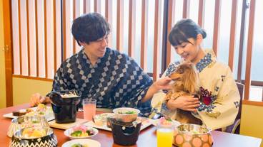 レストランではワンちゃんも同伴OK / 2