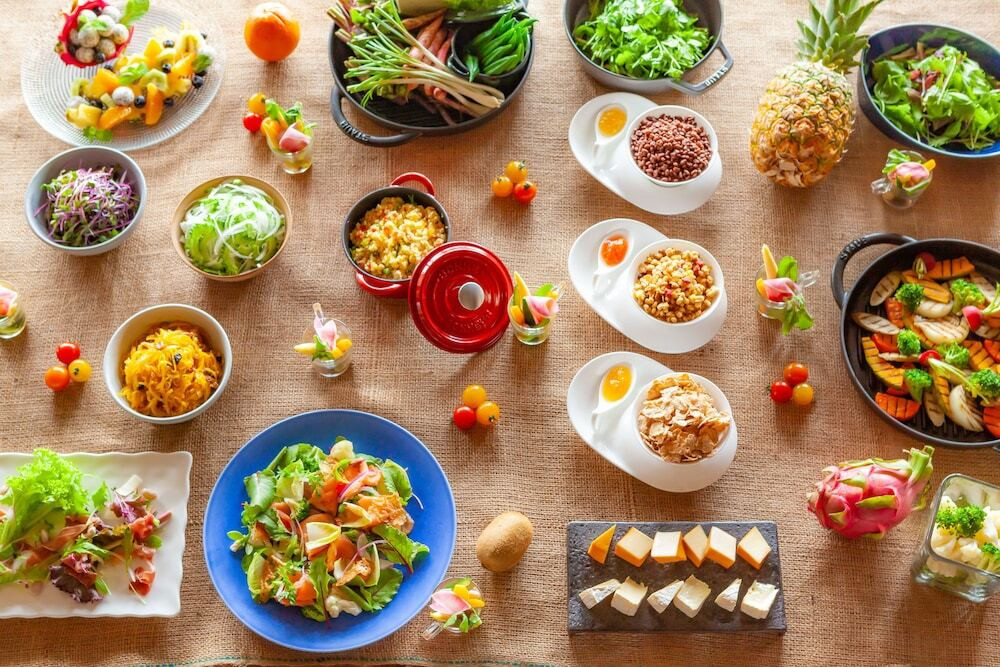 朝食ビュッフェ