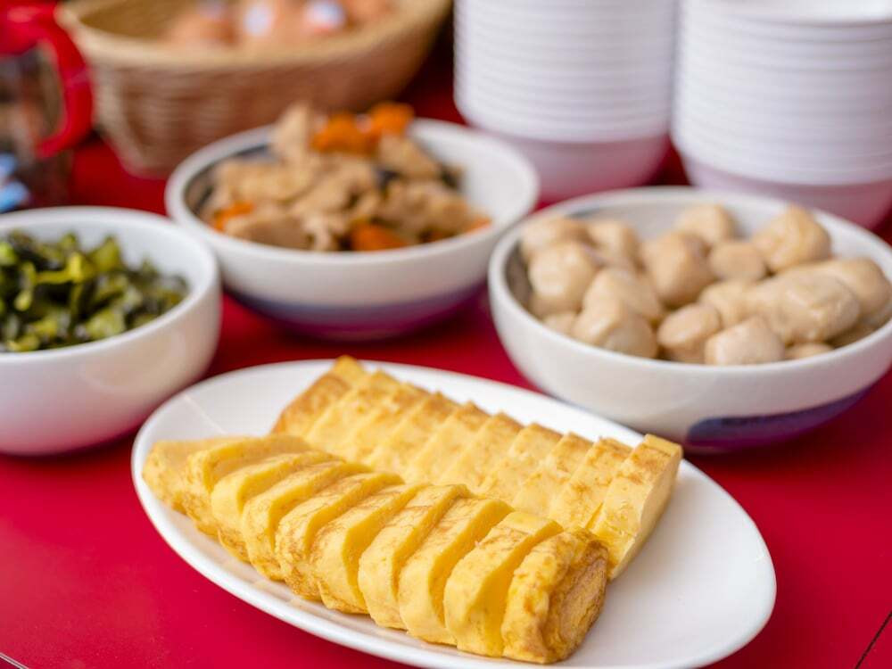 朝食ビュッフェ