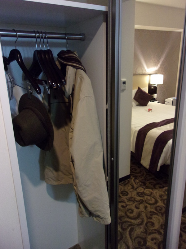 広いクローゼット