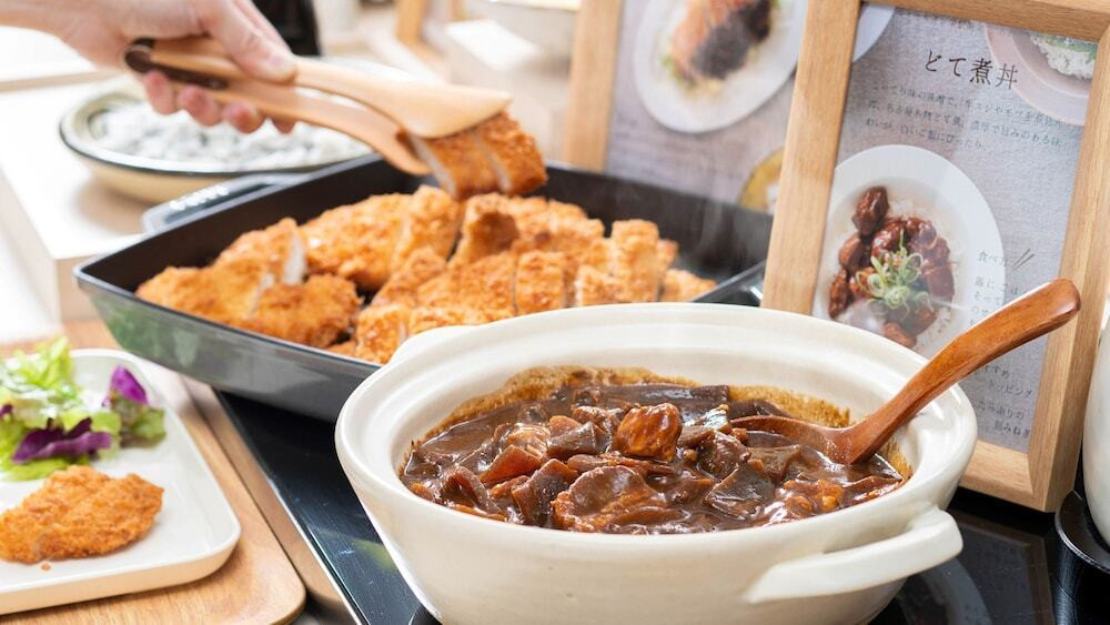 朝食ビュッフェ