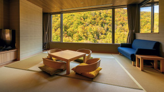 客室温泉展望風呂付和洋室 牛肉コースディナー 禁煙 (50平米・定員4名)