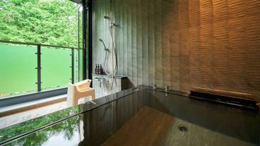 北館客室 温泉風呂一例 / 9