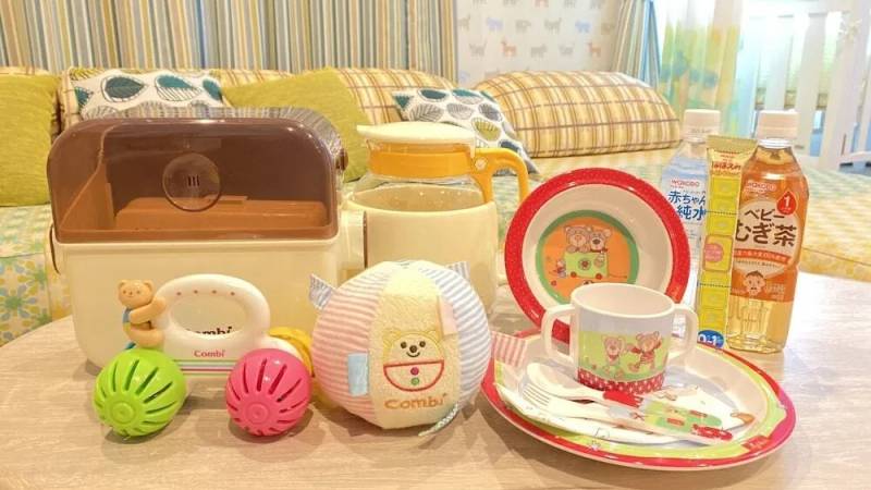 ベビーキッズルームの備品