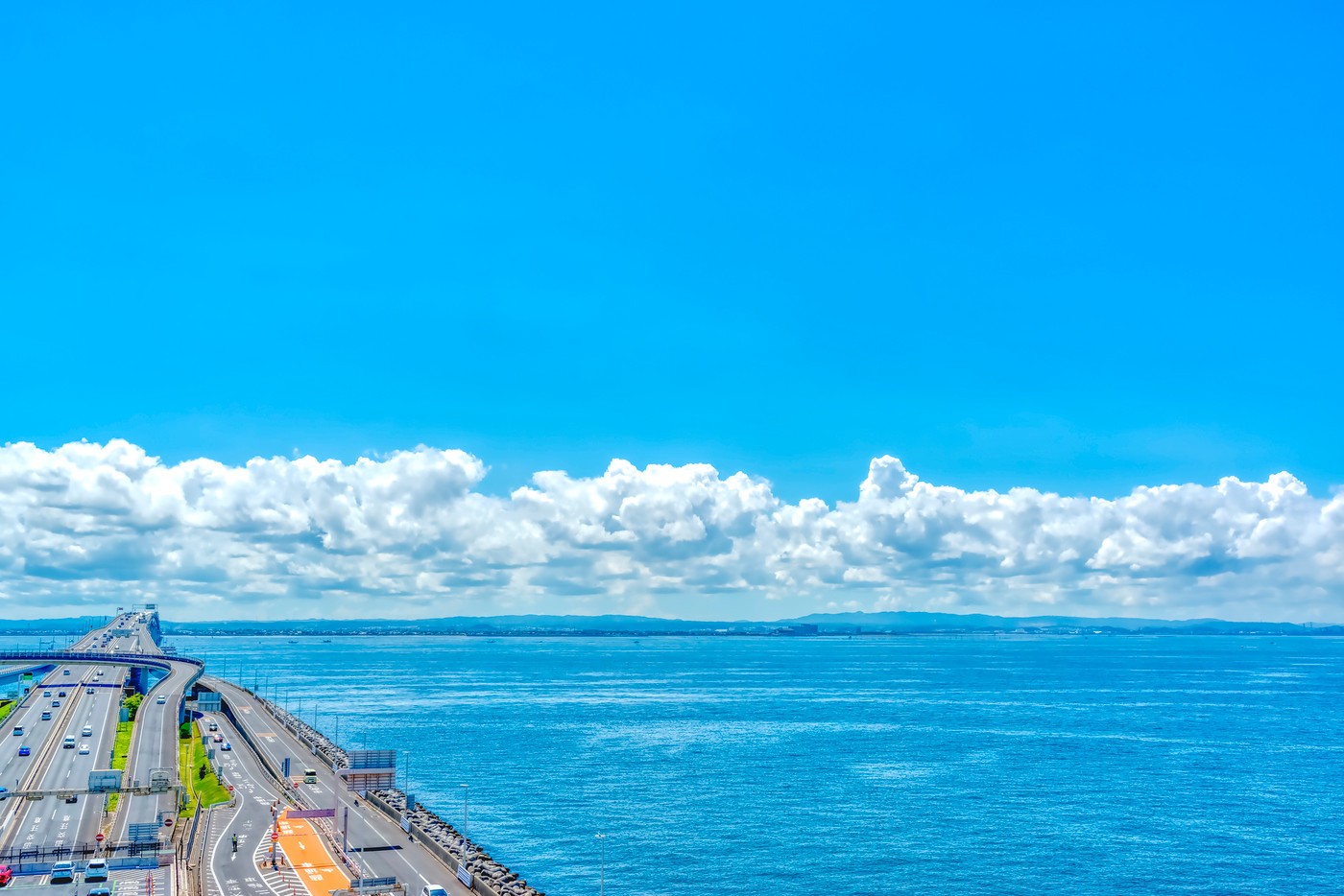 海ほたるからの眺め