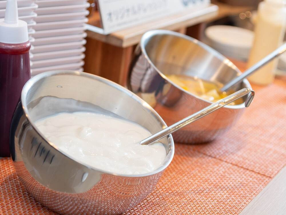 朝食ビュッフェ