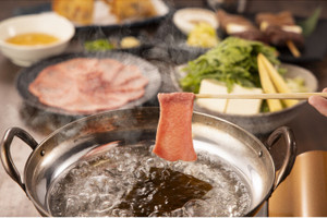 名物「牛タンしゃぶ」に舌鼓♪