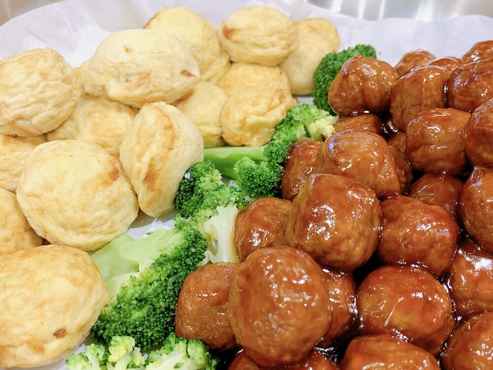 朝食ビュッフェ