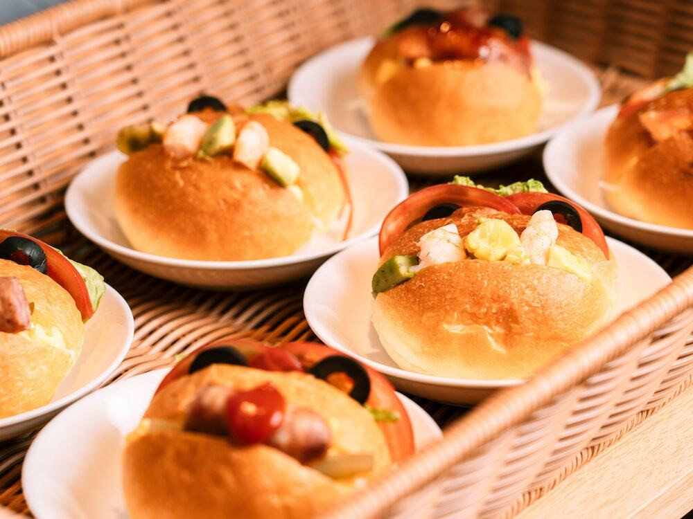 朝食ビュッフェ