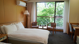 ツインルーム 共用バスルーム