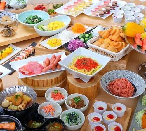 朝食ビュッフェ