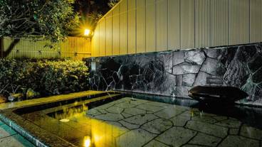 大浴場「月光の湯」露天風呂(夜) / 6