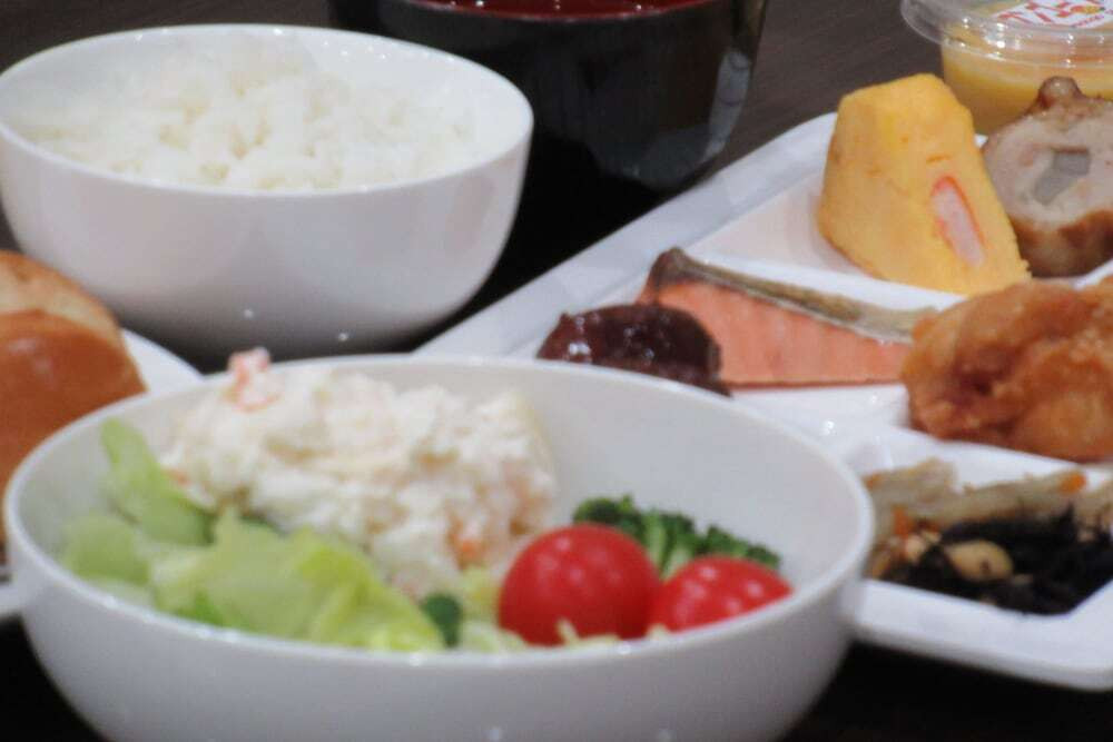 朝食ビュッフェ