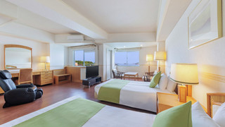 【最上階オーシャンビュー】デラックスツイン（禁煙）