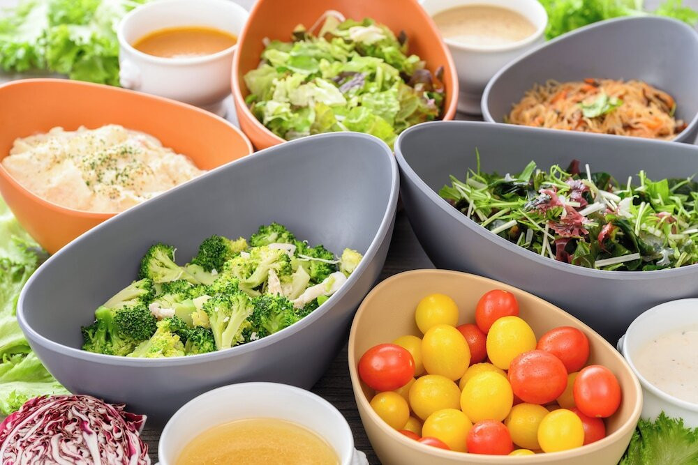 朝食ビュッフェ