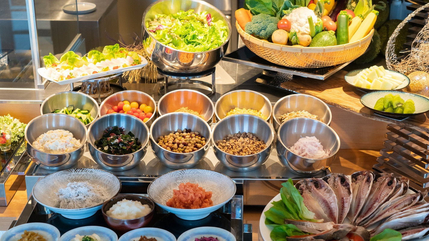 朝食ビュッフェ①