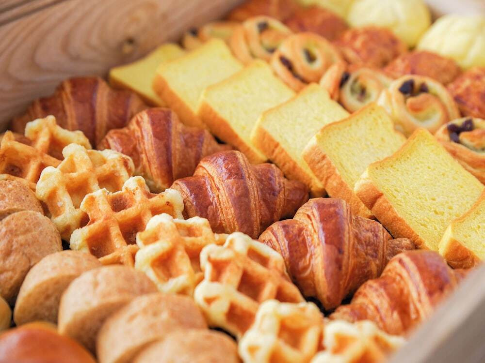 朝食ビュッフェ