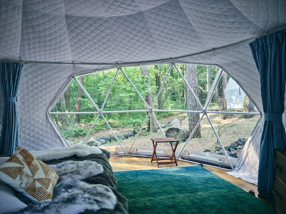 ドームテントの内装例