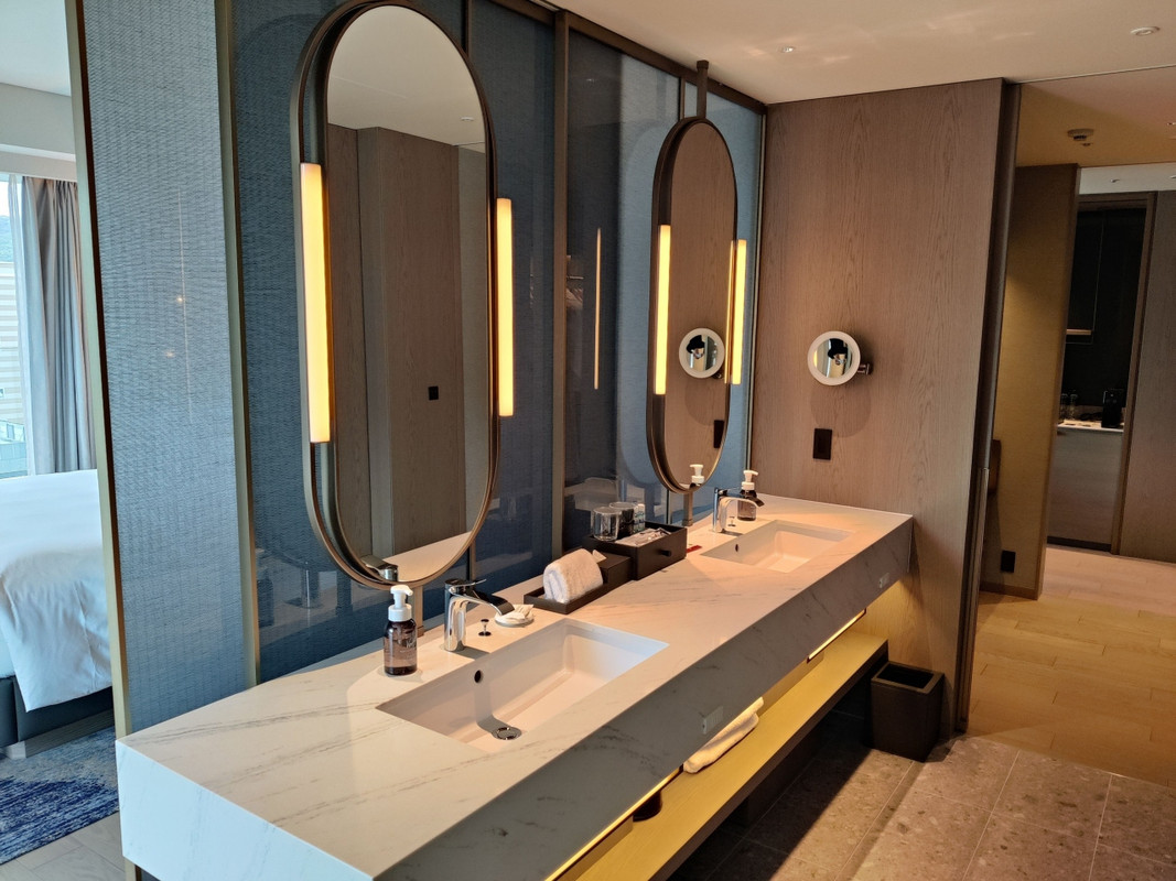 かもめスイートのパウダールーム