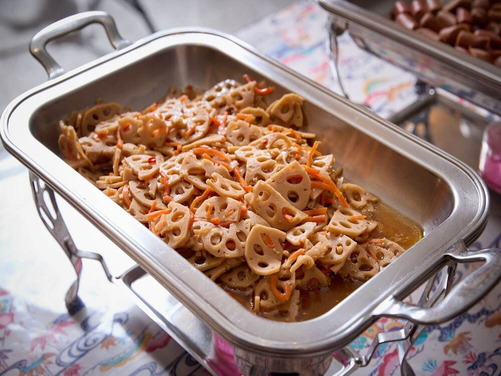 朝食ビュッフェ