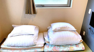 和風ダブルルーム ベッド (複数台) 禁煙 シティビュー