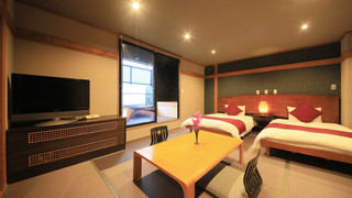 エコノミー ツインルーム ベッド (複数台) 専用バスルーム