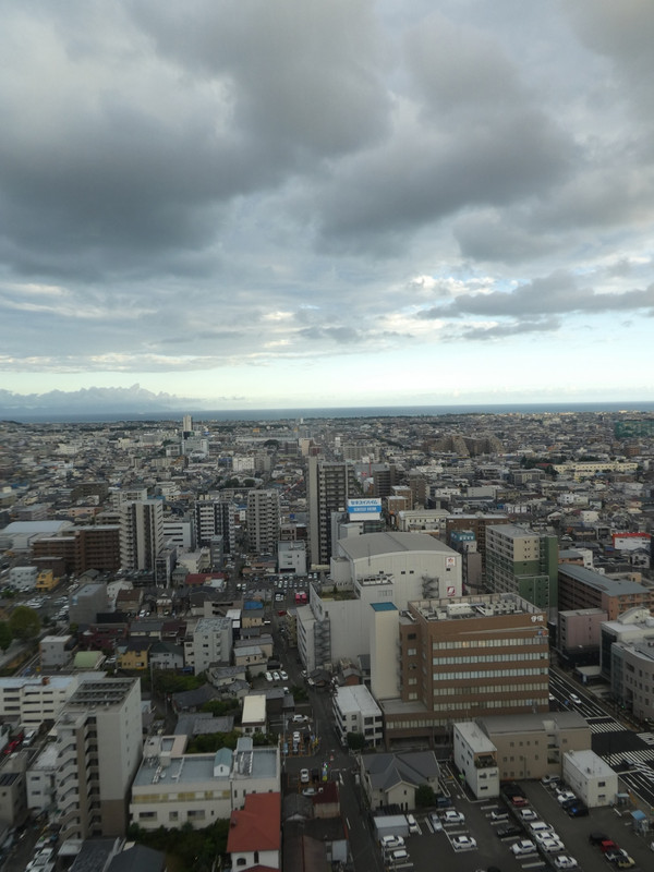 残念だけど富士山とは反対方向
