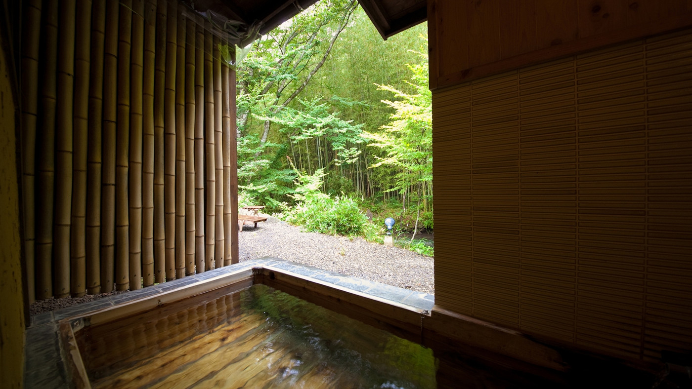 全室露天風呂付き。茶室をテーマにしたお部屋で和の雰囲気を堪能3659006