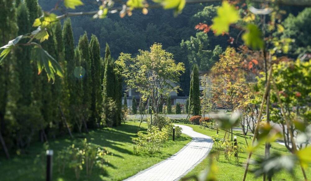 ガーデンやラウンジで
旅の思い出に記念撮影 / 1